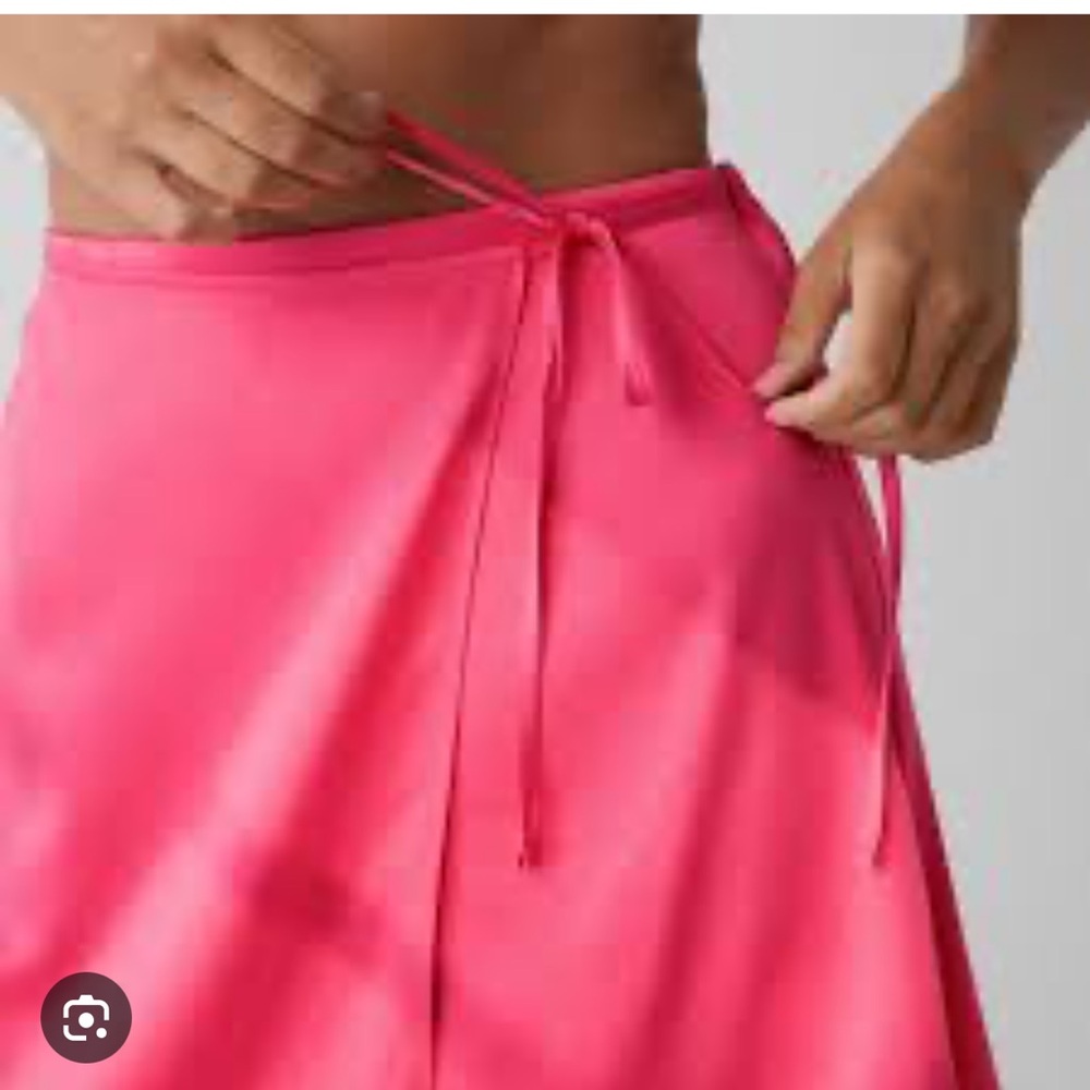 Lunya Washable Silk Wrap Sleep Skirt S - NWT